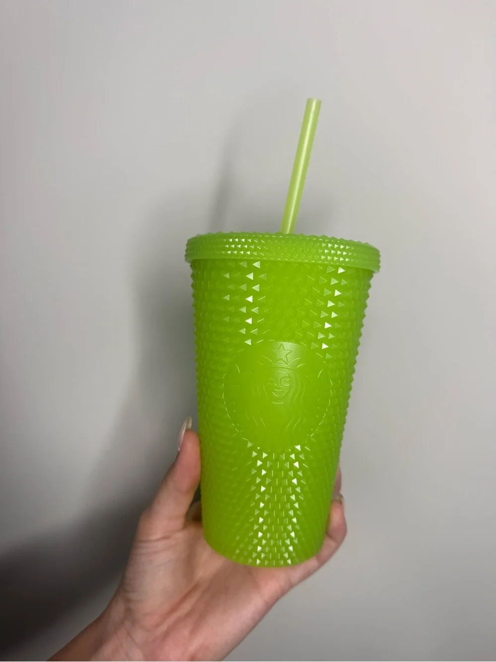 Starbucks green studded tumbler 2022 Halloween